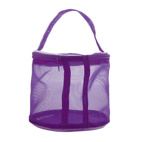 linyes Knitting Needles Yarn Tote Organizer Knitting Yarn Round Crochet Bag DIY Craft Woolen Storage Basket Sewing Tool Accessories