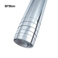 thumbnail image 1 of linyes PET DIY Wall Mirror Sticker Mirror Film Waterproof Adhesive Film Bathroom Decoration For TV Background Walls For Bathroom Home, 1 of 10