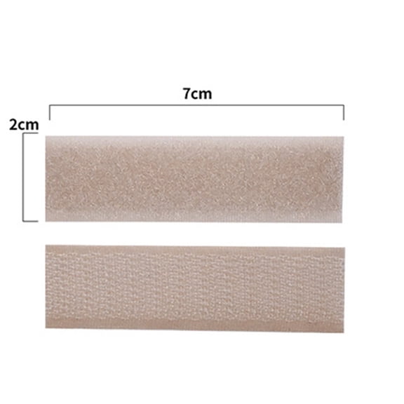 linyes Reliable and Secure Closure Durable and Reusable HookAndLoop Fasteners for Shoes Nylon Hook and Loop Tape for Clothing 2 pcs