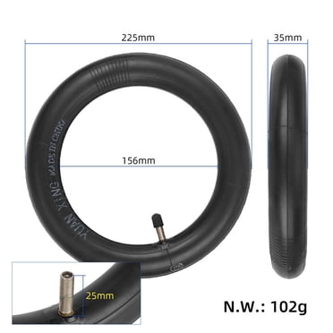 12 1/2 X 2 1/4 E-Bike Scooter Pneumatic Tire Set 12Inch Thicken Inner ...