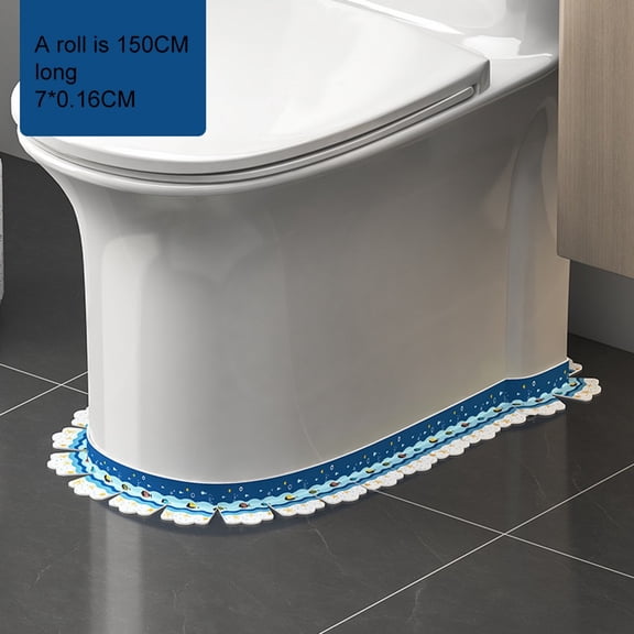 linyes Toilet edge sticker Waterproof Kitche Bathroom Seal Tape: Easy Clean, Custom Cut
