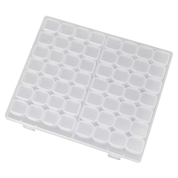 linyes Transparent Portable Acrylic Square Jewelry Storage Box Jewelry Box