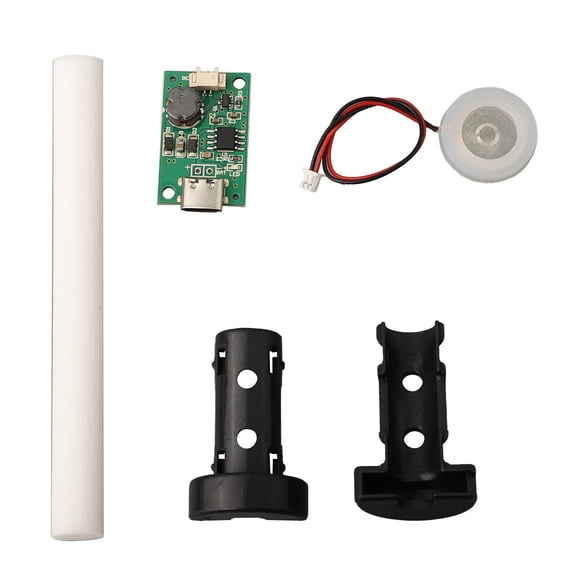 linyes USB Sprayer Ultrasonic Humidifier Module Cotton Core Shell DIY Kit with Type-C Interface Sprayer for Reptile Terrarium Mist Maker
