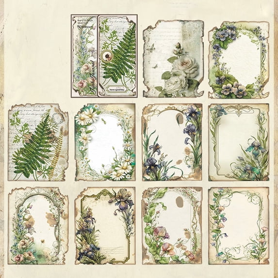 linyes Vintage Materials Craft Paper Home Enthusiasts Photo Album Scrapbooking