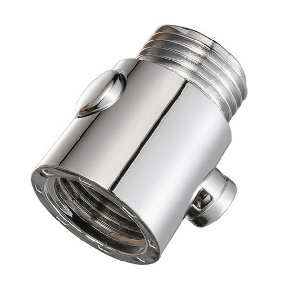linyes Water Flow Control Valve, Angle Simple Shut Off Valve for Handheld Shower, Water Volume Adjust Valve, Shower Head Flow Control Valve, Water Pressure Regulator