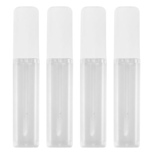 lip gloss tube 4 Pcs Square Frosted Lip Gloss Tubes 6ml Lip Containers
