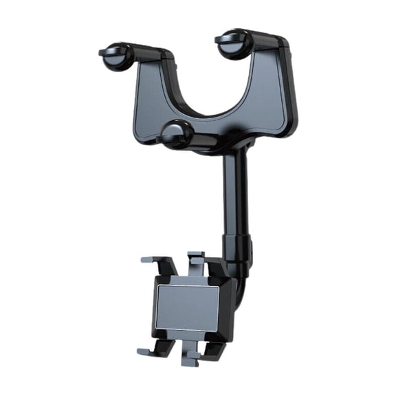360 Rotatable and Retractable Car Phone Holder Car Rearview Mirror Bracket * M7V6
