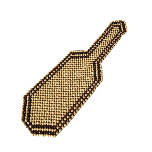 liraijei Automobile Car Wooded Beaded Comfortable Seat Cover Cushion B6 Natural L7 U0U0