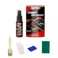 liraijei Car Exhaust Pipe Cleaner Kit Rust Remover Multifunction Metal