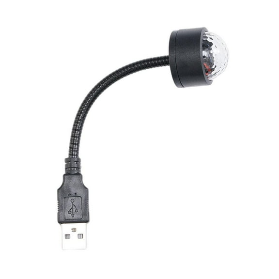liraijei Multicolor Mini USB LED Starry Sky Projection Lamp Light Night Car Roof J4X5