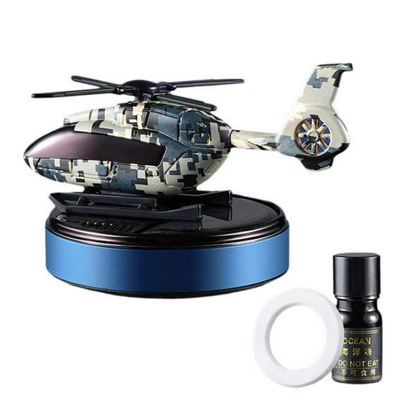 liraijei Solar Helicopter Car Perfume Diffuser Long Lasting Car Aromatherapy F D2Q0