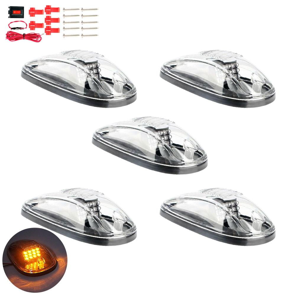 liraijei Solar Powered Cab Lights,Wireless SolarPowered Truck Cab LED