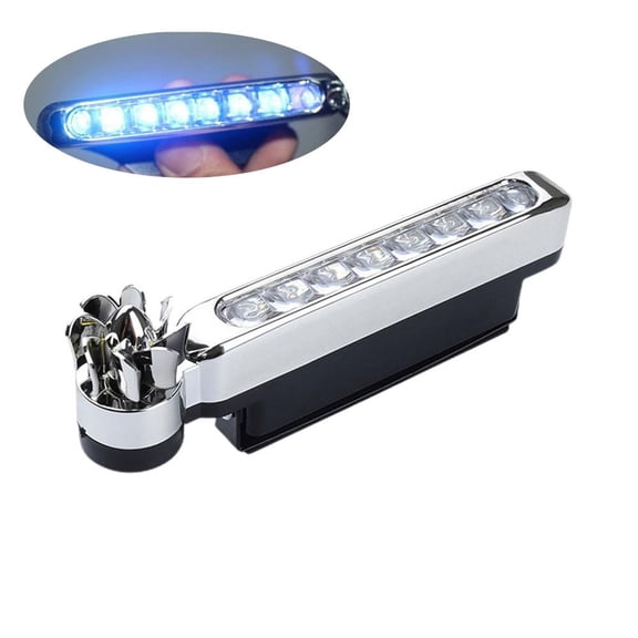 liraijei Wind Power Car Daytime Running Light 8 LED DRL Day light Headlight PC 1 Q8G2