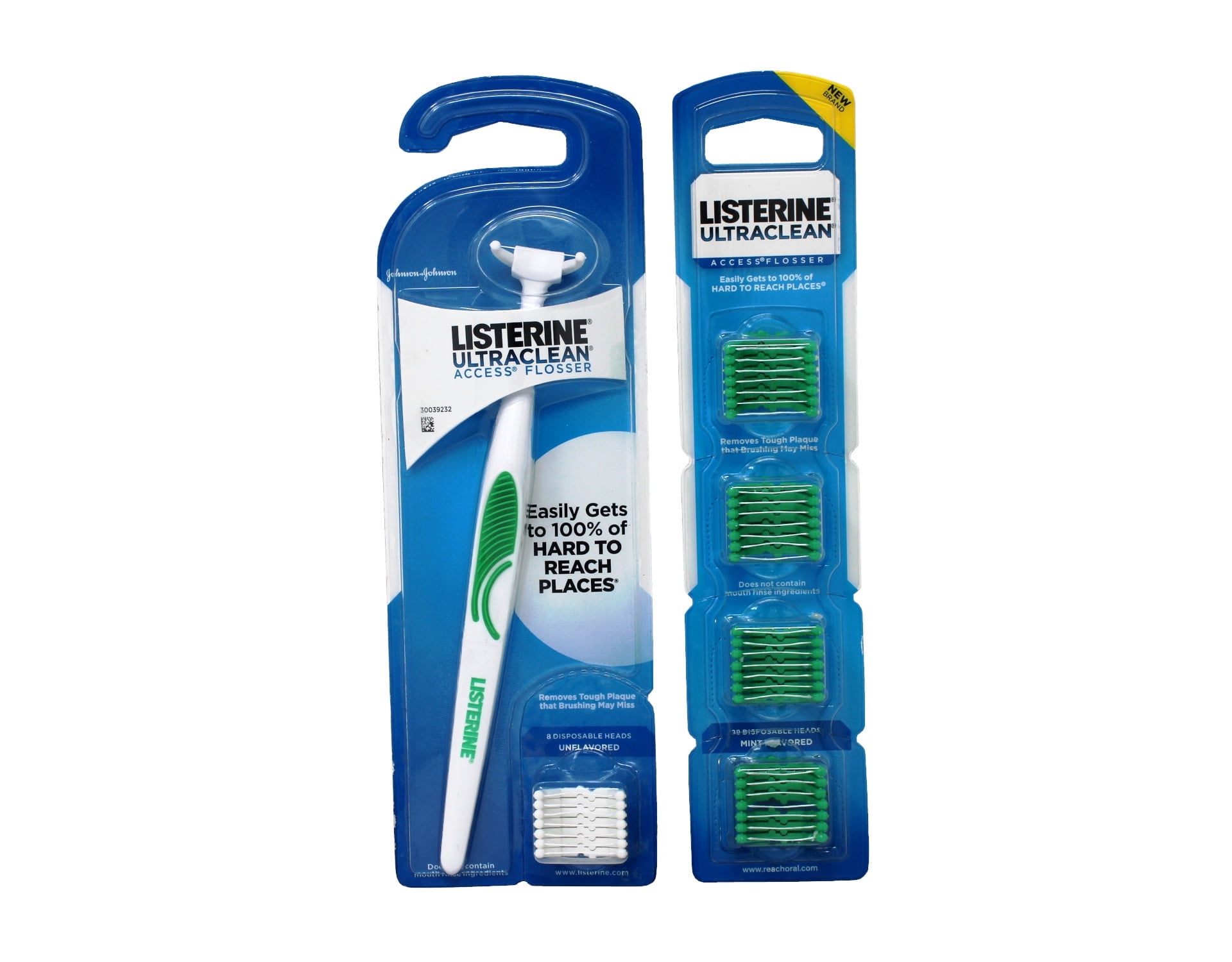 Listerine Ultraclean Access Flosser, Mint Flavored, with 36 Listerine Ultraclean Access Flosser, Mint Flavored, with 36