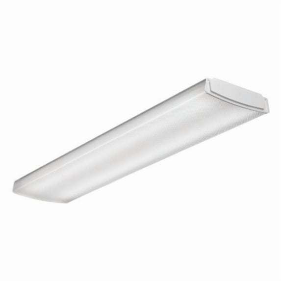 lithonia lighting lbl4 lp835 4-feet commercial led wraparound indoor light, white