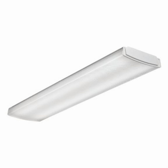 lithonia lighting lbl4 lp835 4-feet commercial led wraparound indoor light, white
