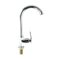 thumbnail image 1 of little home 1pc Kitchen Faucet Ziny Alloy Kitchen Faucet Single Cold Water Sink Faucet Single Handle Swivel For Kitchen Bathroom, 1 of 10