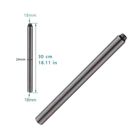 little home 30cm Shower Extender Bathtub Shower System Round Extension Bar Shower Set