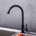 little home Europe Style Matt Black Kitchen Faucet 304 Stainless Steel ...