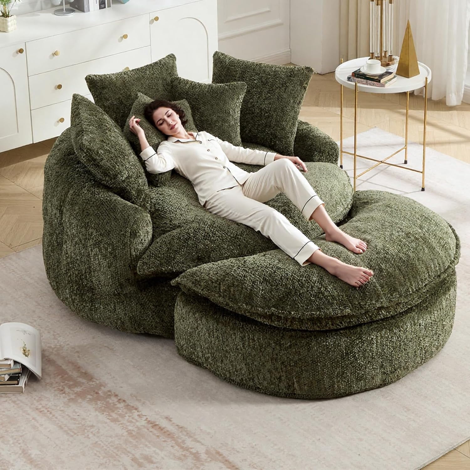 See deals & similar results for LITVZ Oversized 81.1in Round