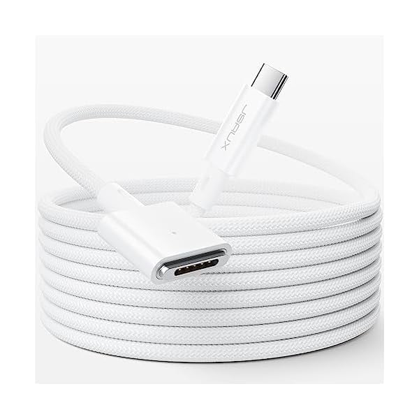 Usb C Cable 140W USB-C To Magnetic 3 Cable, 6.6FT/2M Magnetic Charging Cable Compatible With (14/16-inch, 2024/2022), MacBook Air (13/15-inch, M2/ M3/M4, 2023/2024/2025 Macbook Pro