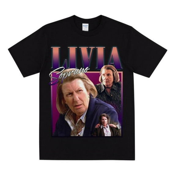 livia soprano homage, I dont like that kind of talk vintage 90s, Unisex-Shirts
