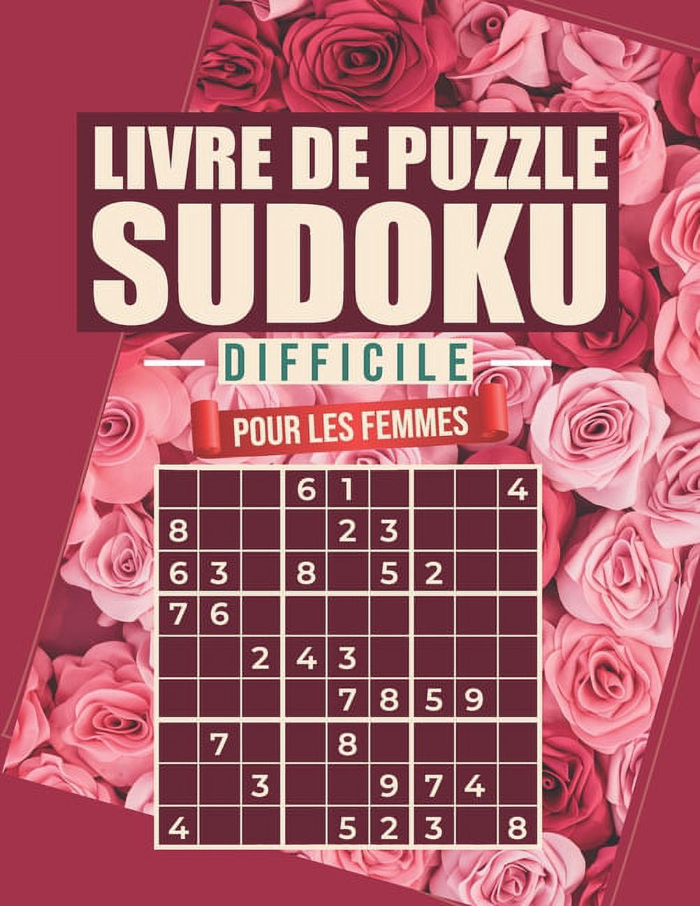 livre de puzzle sudoku difficile pour les femmes 360 grilles sodoku 9x9 avec solutions Sudoku
