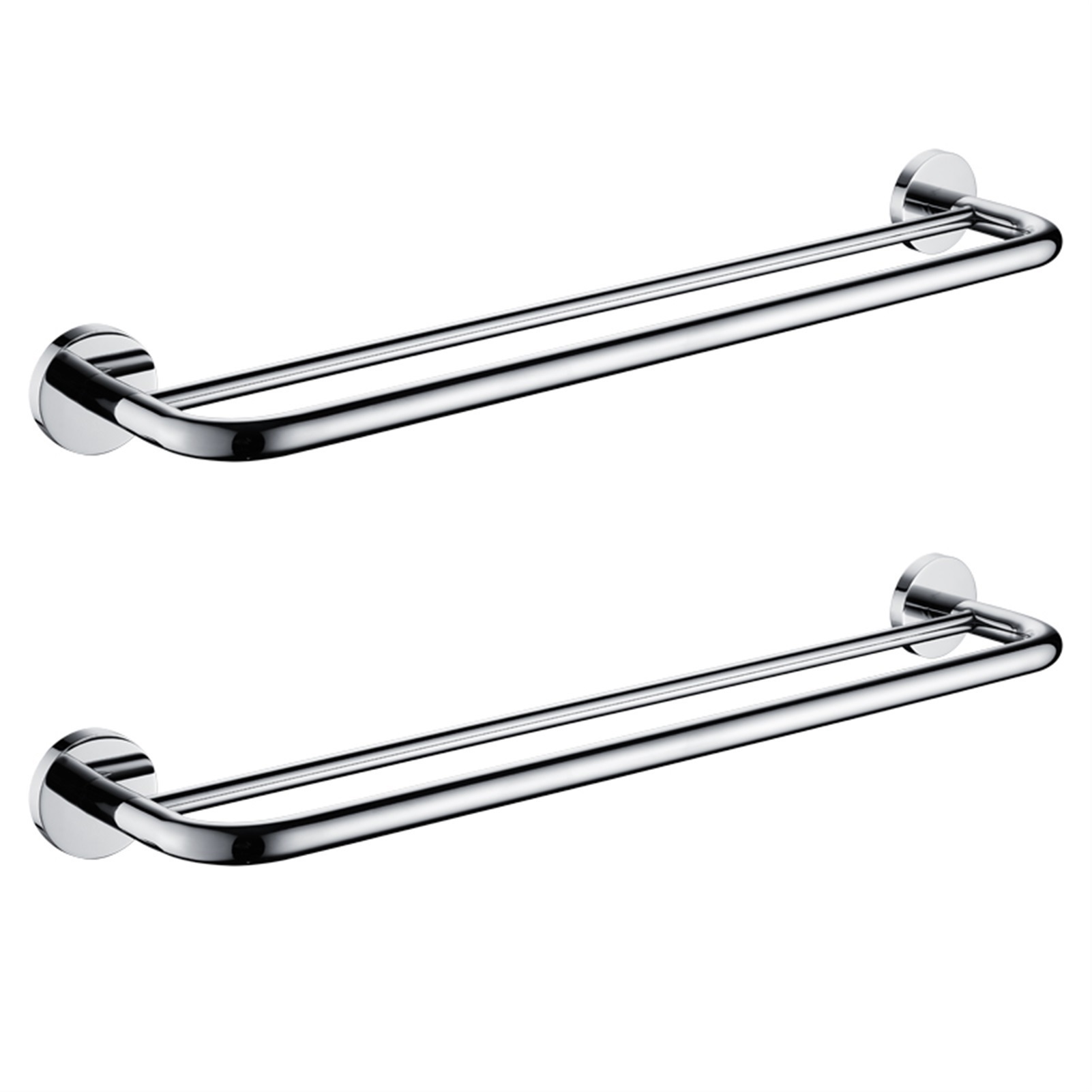 lixiao Stainless Steel Towel Rack Nickel Craft Bathroom Shelf Room ...
