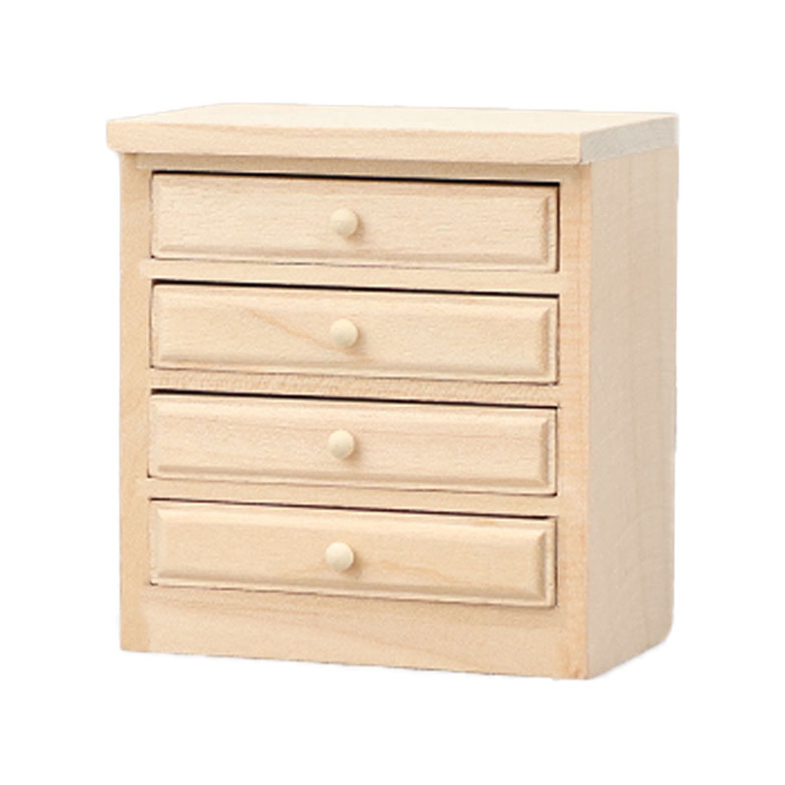 Openable Drawer lixuesong 1/12 Dollhouses Kitchen Cabinet With Openable Door/Drawer ...