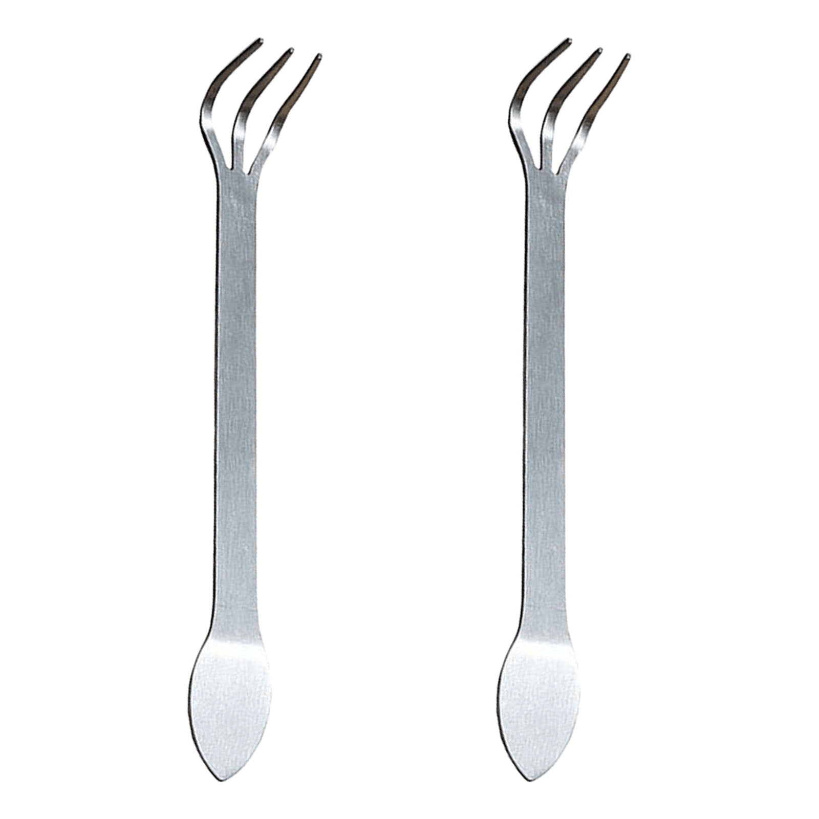 lixuesong 1/2Pcs Multifunctional Stainless Steel Bonsai Rakes 3 Prong ...