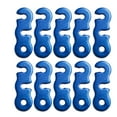 thumbnail image 1 of lixuesong 10Pcs Outdoor Camping Tent Rope Buckles 3 Hole Rope Tensioner Guyline Cord Adjuster Tent Tensioner Tent Wind Rope Buckle, 1 of 3