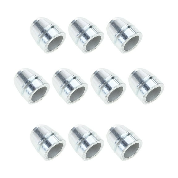 lixuesong 10Pcs Round Handle Wedges Steel Hammer Handle Splitting Wedges Set For Claw Hammer Steel Carpentry Maintenance