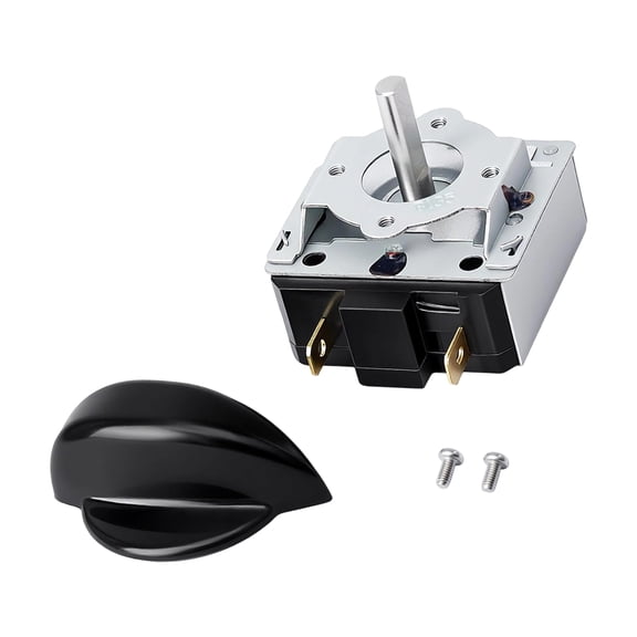 lixuesong 135 Minutes Mechanical Countdowns Timer Replacement Set With Rotating Knob Strong Metal Construction for Multiple Device