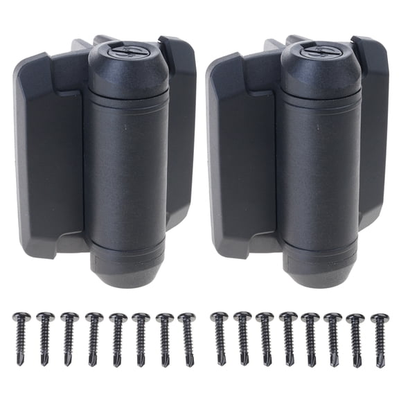 2Pcs Adjustable Tension Narrow Spring Hinges Auto Closing Gate Hinge Door Hardware for Outdoor Enduring