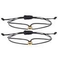 thumbnail image 1 of lixuesong 2pcs Couple Bracelets Good Luck Beads Handchain Adjustable Handmade Wristchain Braided Rope Wristchain Accessory, 1 of 3