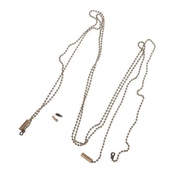 lixuesong 2pcs Long Ceiling Fan Pull Chain Extension with Connectors 1 Meter Length Metal Chain Multipurpose Pull Chain Extension