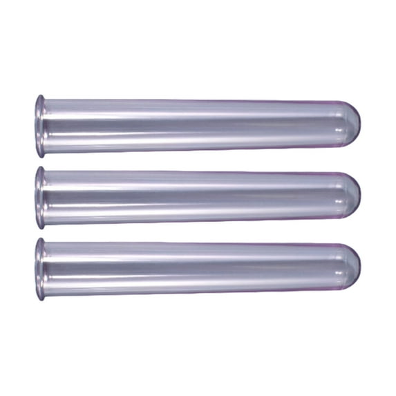 lixuesong 3Pcs Modern Acrylic Clear Vases Test Tube For Flower Arrangements Hydroponic Plant Home Decors Office Desk Display
