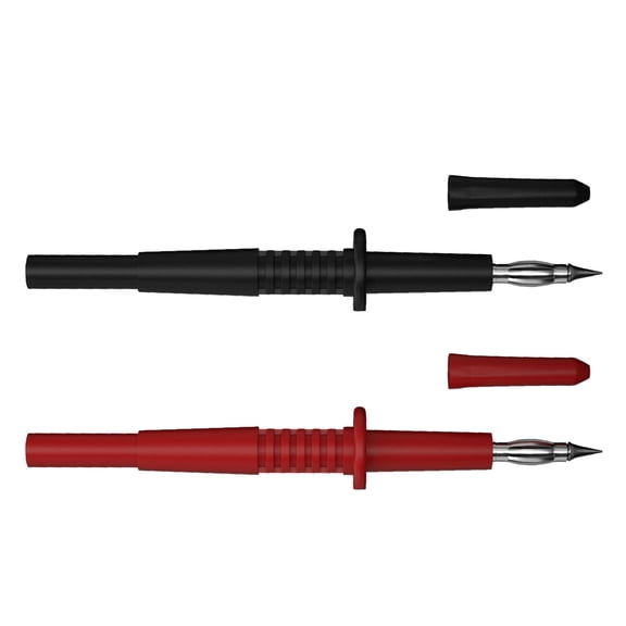 lixuesong 4mm Brass Head Sharps Needle Probes Stable 4mm Brass Head Probes for Multifunction Electrical Testing in Industrial