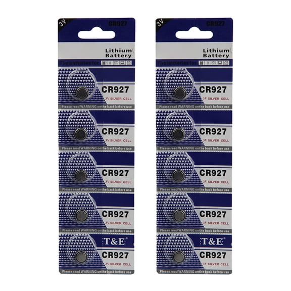 lixuesong 5Pcs/10Pcs CR927 Button Cell Batteries 3V Lithium Batteries 927 for Watches Calculators and Remote Control Car Keys
