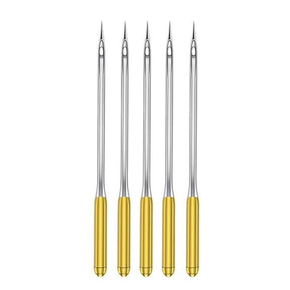 lixuesong 5Pieces Stainless Steel Sewing Machine Needle for Domestic Sewing Machines Regular Point Needle for Stretch Fabric