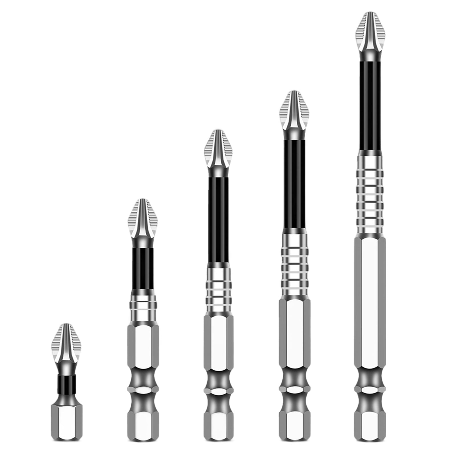 lixuesong 6Pcs Antislip Screwdriver Bits Set Alloy Steel for Multiple ...