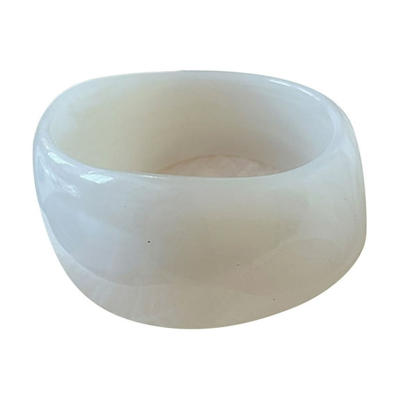 lixuesong Acrylic Wide Geometric Bangle Exaggerated Bangle Statement Accessories Acrylic Texture Suitable for Women Present