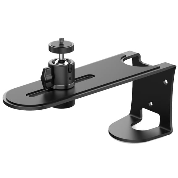 lixuesong Adjustable 360 Rotating Projector Wall Mount Bracket 90 Tilt Heavy Duty Metal Ceiling Stand for Home Theater Office