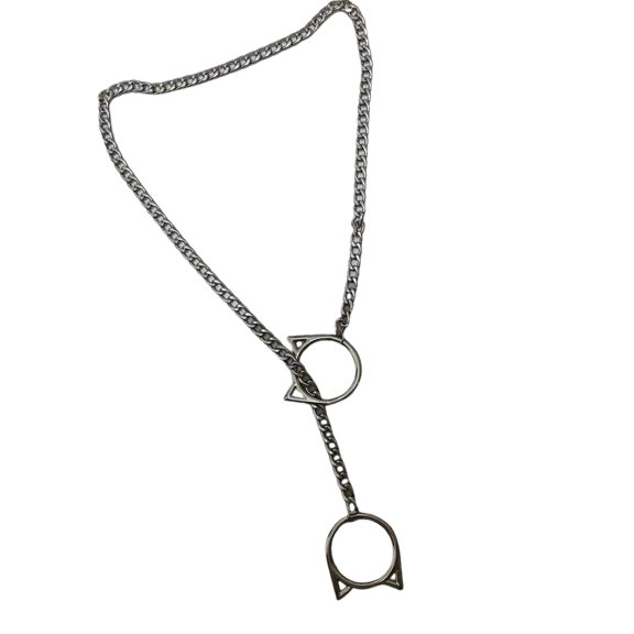 lixuesong Adjustable Cats Face Pendant Necklace Pull Chain Necklace Fashion Neck Jewelry Stylish Neck Chain Alloy Texture for Woman