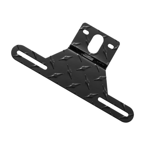 lixuesong Aluminum Trailer License Plate Bracket Holder Metal Car Number Plate Frame Number Plates Holder Bracket Mount