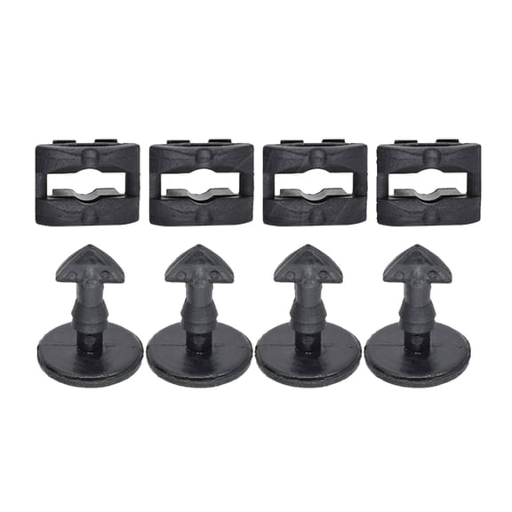 lixuesong Bumper Towing Eye Hook Cover Clips Screws Trim Turn Insert for Discovery 3 4 Bumper - Grille Clips