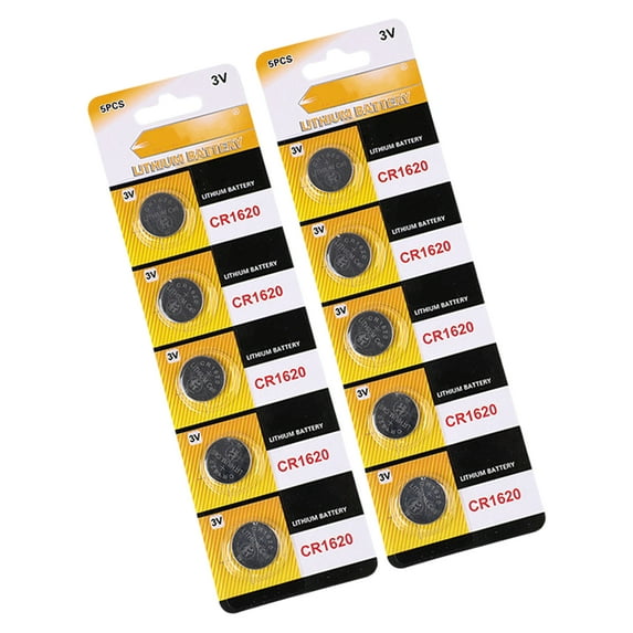 lixuesong CR1616 CR1620 CR1625 CR1632 Lithium Coin Button Cell Batteries 3V for Car Remotes and Low Power Devices
