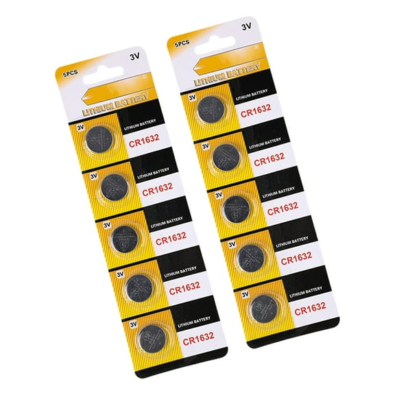 lixuesong CR1616 CR1620 CR1625 CR1632 Lithium Coin Button Cell Batteries 3V for Car Remotes and Low Power Devices