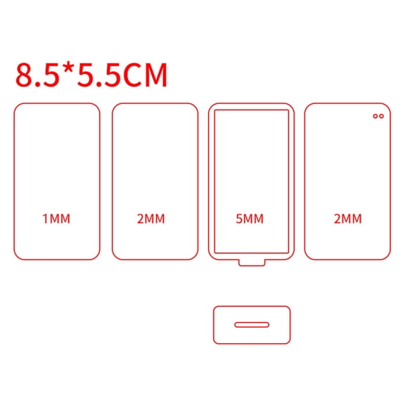 lixuesong Children Brick Picture Frame Plate Hand-Making Accessories Acrylic Display Card for