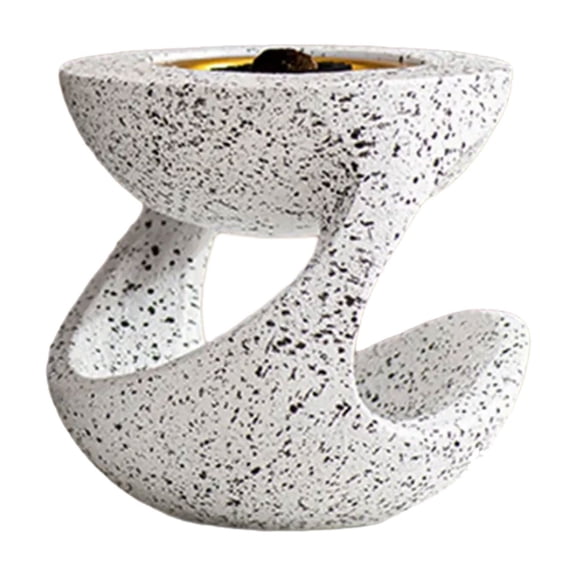 lixuesong Compact Resins Incenses Burners Stove With Removable Tray For Incenses Disc And Aromatherapies Use In Spa Meditations